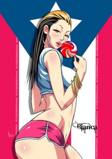 Mavi saçlı anime kızlar