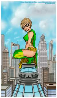 Mavi saçlı anime kızlar