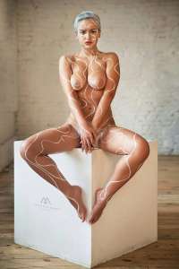 Tatlı rus göğüslü